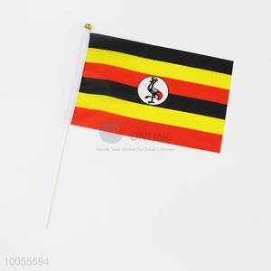 21*14cm Uganda Flag,Hand Flag