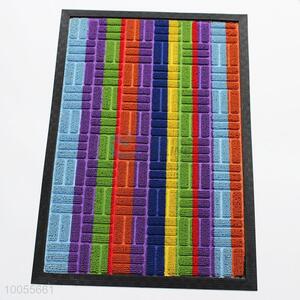 High quality rectangular colorful velvet <em>door</em> <em>mat</em>