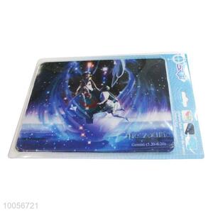 Hot Sale 18*22*0.2cm Mouse Pad/Mat with Gemini Pattern
