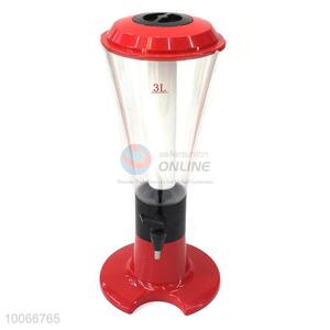 Button battery red wine pourer beverage dispenser with flashing light