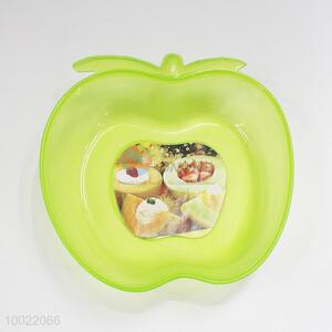 Green apple shape fruit <em>bowl</em>