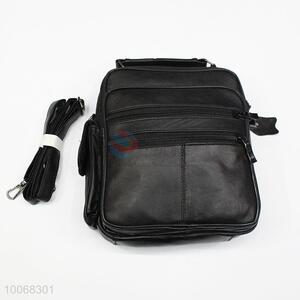 Men/women coin purse faux sheepskin leather zipper messenger bag