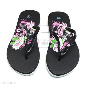 Latest products EVA lady beach flip flops factory direct price