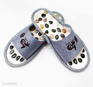 Gray top sales foot massage slippers