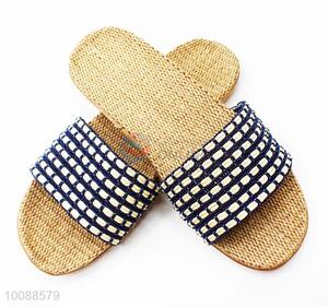 Top sales white&blue cool cheap slippers