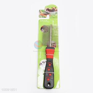 Iron&Plastic Pet Comb For Grooming