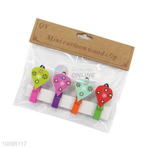 Newest Cartoon Shaped Paper Clips Wooden Paper Clips