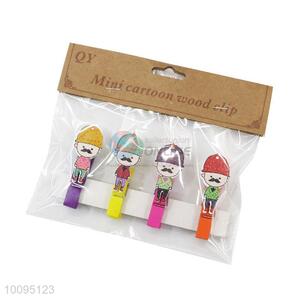 Colorful Wholesale Wooden Colored Paper Clips