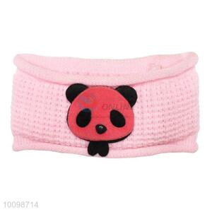 Wholesale children fashion pink head warps with curling