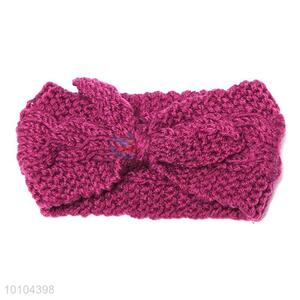 Winter Baby Knitted Headwrap With Bowknot
