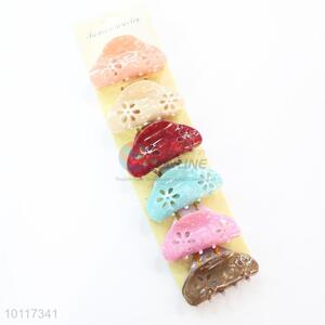 Flower Pattern Hollow Out Hair Clips Hair Accessories