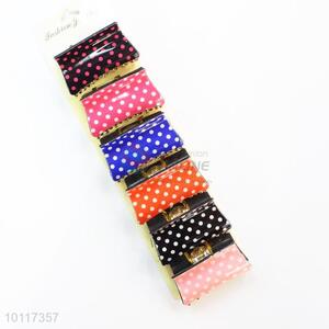 Colorful Square Shape Dots Pattern Hair Claws Hair Accessory
