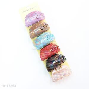 Colorful Simple Hair Claws Lady Hair Accessory