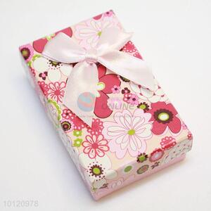 High Quality Flower Paper Jewelry Box