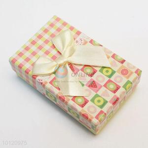 Cheap Price Bowknot Paper Gift Box Jewelry Box