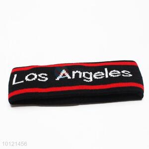 Los Angeles Pattern Embroidered Logo Sport Headbands