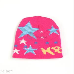 Best Sale Acrylic Jacquard Children Knitted Cap
