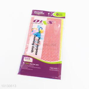High sales 6pcs top quality cleaning cloth