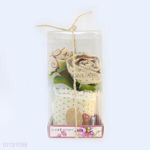 Eco-friendly Bamboo Charcoal <em>Bag</em> With 3pcs Flower Bouquets