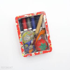 Professional sewing kit with box