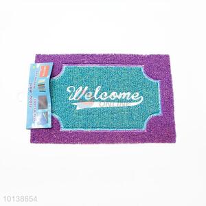 2017 pvc welcome entrance door mat for home