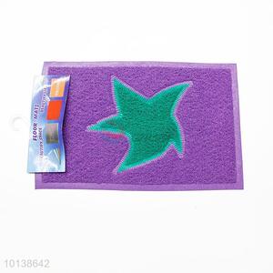 Comfort purple pvc ant slip door mat