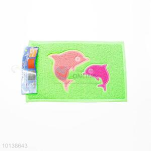 Dolphin design bath mat anti-slip floor mat