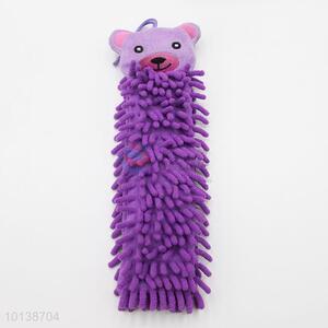 High Quality Purple Quick Dry Microfiber Chenille Hand Towel