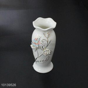 Delicate ceramic flower vase