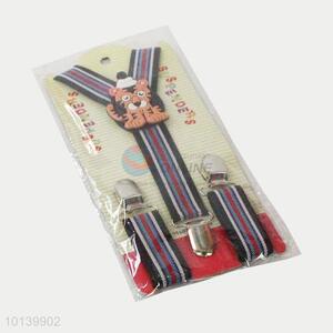Hot Sale Children Y-back Suspenders with Tiger for Decor