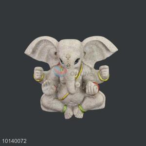 Cute elephant buddha shape crafts