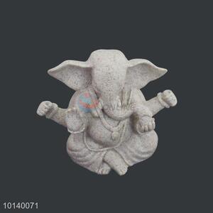 Simple elephant buddha shape crafts for decoration
