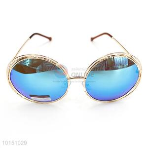 Cool Round Blue Lenses <em>Sunglasses</em>
