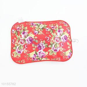 Flower printed hot water bag for gift