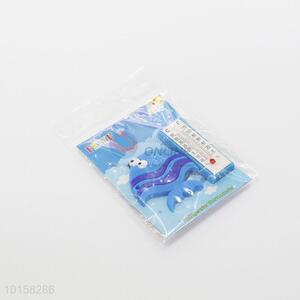 China factory fish shaped pvc thermometer fridge magnet