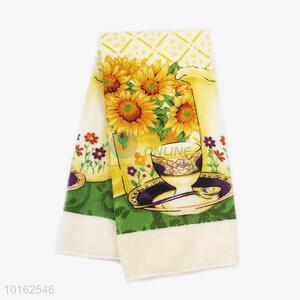 Best inexpensive sunflower tea towel