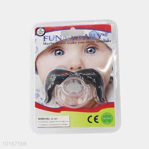 Fashion Style Baby <em>Nipple</em> Baby Pacifier Mold in Mustache Shape