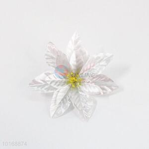 Delicate silver fake <em>flower</em> <em>artificial</em> <em>flower</em> cloth <em>flower</em>