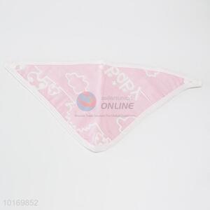 Wholesale triangle shaped baby saliva towel