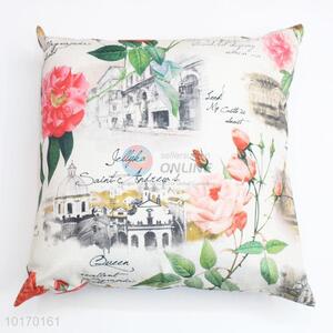 Wholesale promotional cushion cover with double-side printing