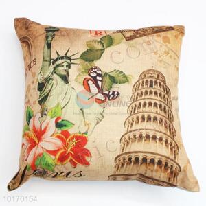 Good quality cheap cushion cover with double-side printing