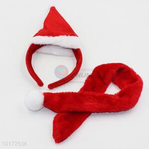 Wholesale Classic Christmas Hats and Scraf Suit