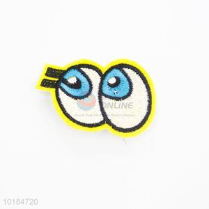 High Quality Big Eyes Shaped Embroidery Patches