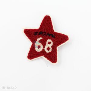 Promotional Gift Clothes Embroidered Patches in Star Shape
