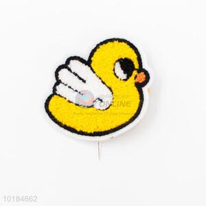 Fashion Style Yellow Duck Shaped Garment Patch Badges