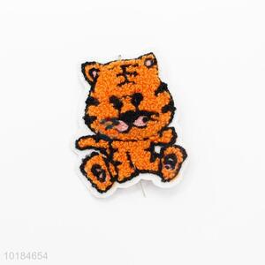 China Factory Tiger Shaped Clothing Accessories Patches