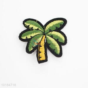 Cheap Price Coconut Tree Self-Adhesive Embroidery Patche