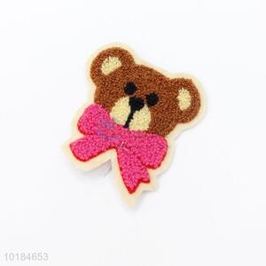 Pretty Cute Garment Embroidery Animal Bear Patches for Sale