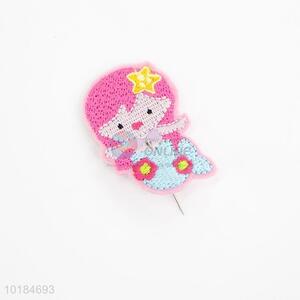 Best Selling Embroidery Girl Patches for Clothing