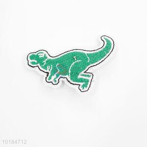 Wholesale Cheap Green Dinosaur Embroidered Patch Applique for Wholesale